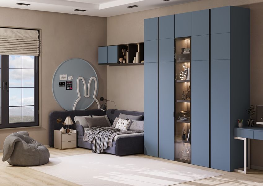Панель ДСП Kastamonu D258 Egean Blue Kastamonu